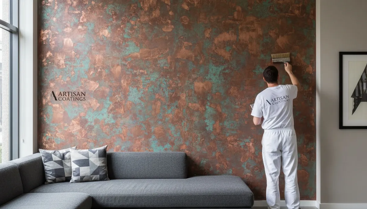 Professional faux painting and decorative wall finishes in Kissimmee, FL home interior
