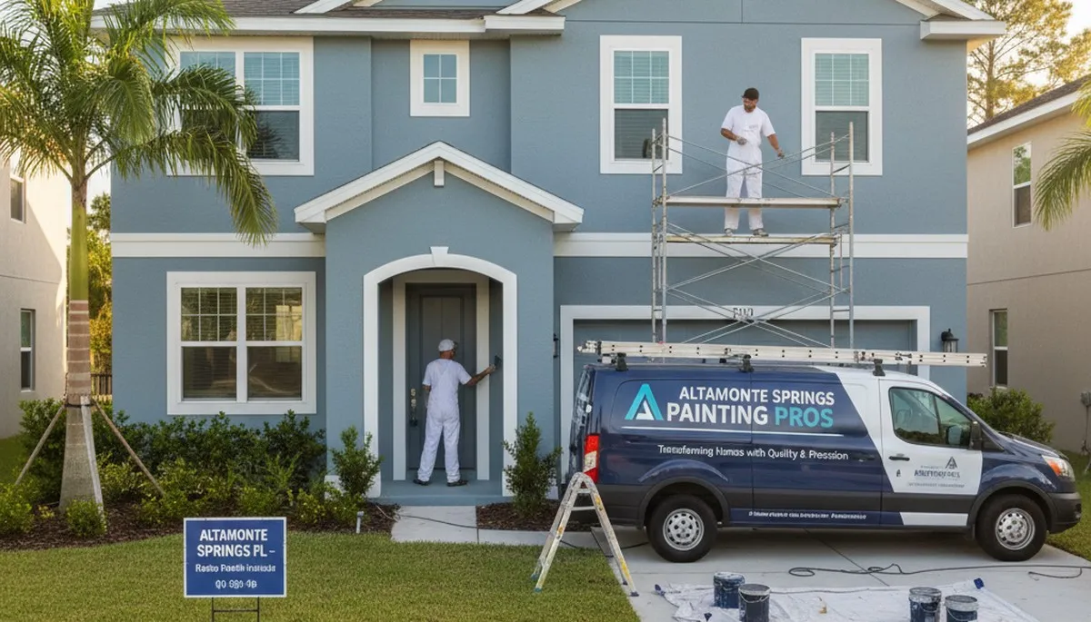 House painting services in Kissimmee, FL by Painting Kissimmee FL for residential exteriors and interiors