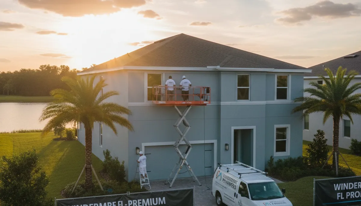 House painting service in Kissimmee, FL for residential interior and exterior homes